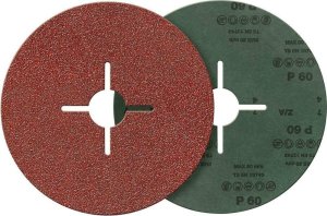 Fortis Krazek scierny, fibrowy korund 125mm K 60 FORTIS 1