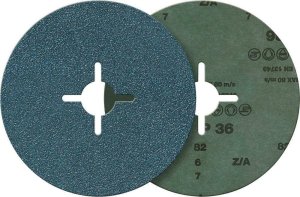 Fortis Krazek scierny, fibrowy,korund cyrkonowy 115mm K 36 FORTIS 1