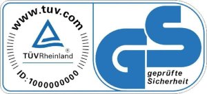 neutralna linia produktów Potrojny podnosnik przyssawk.,alum., znak jakosci GS, udzwig 35 kg. 2