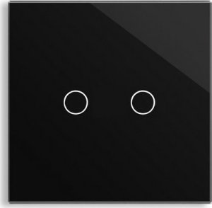 BSEED DOTYKOWY WŁĄCZNIK ŚWIATŁA 2K PODWÓJNY SZKLANY 3