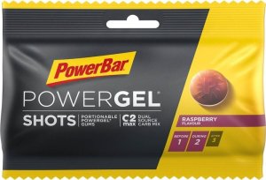 Triton PowerBar Żelki energetyczne PowerGel Shots, malina - 60 g 1