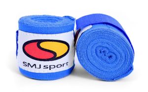 SMJ sport Bandaż bokserski taśma bokserska Hawk SMJ Sport 4m - 6697 Czarny 3