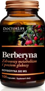 Doctor Life Doctor Life Berberyna 500 mg - 100 kapsułek 1