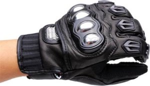 PRO-BIKER RĘKAWICE MOTOCYKLOWE SKÓRZANE PRO-BIKER RĘKAWICZKI QUAD MTB CROSS MOTOR ENDURO XL 4