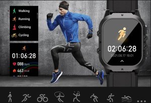 Smartwatch Active Band SMARTWATCH ZEGAREK SMARTBAND MENU POLSKIE DAMSKI MĘSKI SMART WATCH PL SPORT C26 5