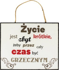 Tajemniczy ogród Tabliczka dekoracyjna MIX 22x18 cm 4