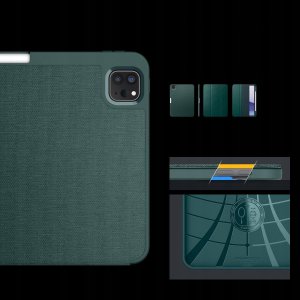 Etui na tablet Spigen Spigen Urban Fit, midnight green - iPad Pro 13" 2024 6