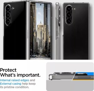 Spigen Air Skin, crystal clear - Samsung Galaxy Z Fold6 14