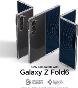 Spigen Air Skin, crystal clear - Samsung Galaxy Z Fold6 9