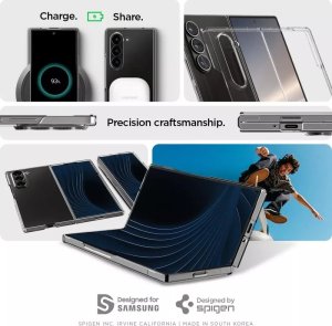 Spigen Air Skin, crystal clear - Samsung Galaxy Z Fold6 10