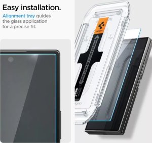 Spigen Glass tR EZ Fit Cover 2 Pack - Samsung Galaxy Z Fold6 11