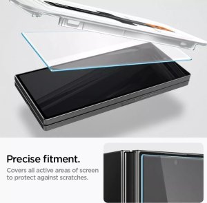 Spigen Glass tR EZ Fit Cover 2 Pack - Samsung Galaxy Z Fold6 8