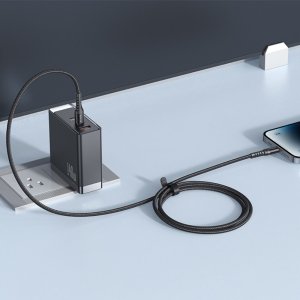 Kabel USB Mcdodo USB-C - Lightning 0.2 m Czarny 6