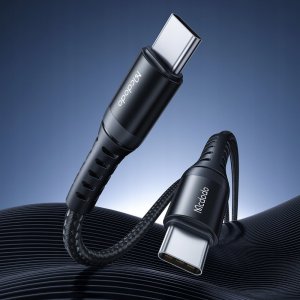 Kabel USB Mcdodo USB-C - USB-C 0.2 m Czarny 2