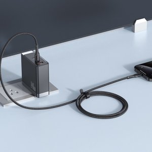 Kabel USB Mcdodo USB-C - USB-C 0.2 m Czarny 6