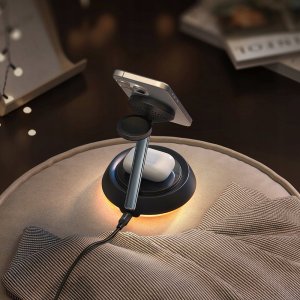 Ładowarka Mcdodo Indukcyjna 3w1 MagSafe 15W Czarna (CH-4952) 7