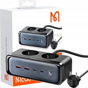 Ładowarka Mcdodo MCDODO ŁADOWARKA SIECIOWA LISTWA ZASILAJĄCA GAN 2XUSB 2XUSB-C 2XAC 70W 1