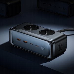 Ładowarka Mcdodo ŁADOWARKA SIECIOWA LISTWA ZASILAJĄCA GAN 2XUSB 2XUSB-C 2XAC 70W 6