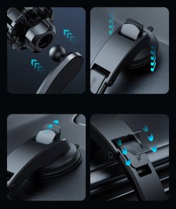 Ładowarka Mcdodo MCDODO UCHWYT SAMOCHODOWY NA TELEFON ŁADOWARKA INDUKCYJNA DO IPHONE MAGSAFE 13