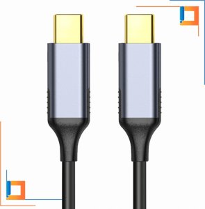 Kabel USB Co2 USB-C - USB-C 1 m Szary 11