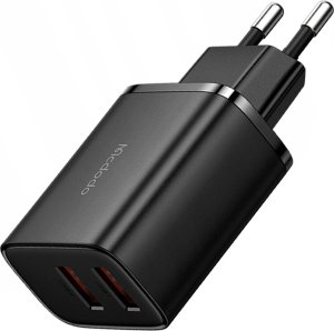 Ładowarka Mcdodo MCDODO MAŁA UNIWERSALNA ŁADOWARKA SIECIOWA DO TELEFONU ZASILACZ 2X USB 12W 12
