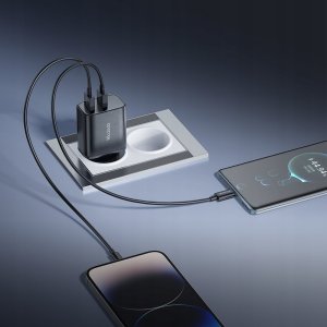 Ładowarka Mcdodo MCDODO MAŁA UNIWERSALNA ŁADOWARKA SIECIOWA DO TELEFONU ZASILACZ 2X USB 12W 3