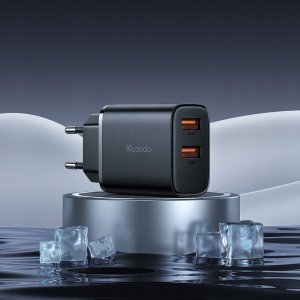 Ładowarka Mcdodo MCDODO MAŁA UNIWERSALNA ŁADOWARKA SIECIOWA DO TELEFONU ZASILACZ 2X USB 12W 5