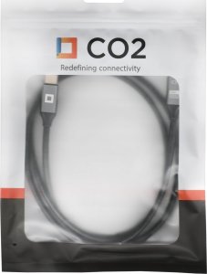 Kabel USB Co2 USB-C - USB-C 1 m Szary 14