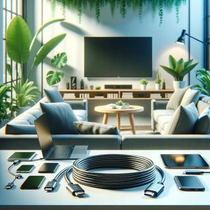 Kabel Co2 DisplayPort Mini - HDMI 2m szary 3
