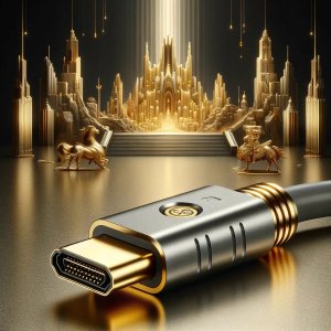 Kabel Co2 CO2 KABEL MINI DISPLAYPORT HDMI 2.1 PRZEWÓD MINI DP HD 240HZ 8K 60HZ HDR 1M 6