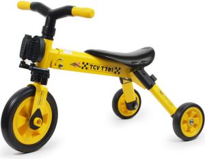 TCV Rowerek 3-kołowy składany T701 żółty (8317) 1