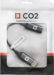 Adapter AV Co2 CO2 ADAPTER DISPLAYPORT DO HDMI 2.1 KABEL DP - HDMI FHD 240HZ 8K 60HZ HDR 12