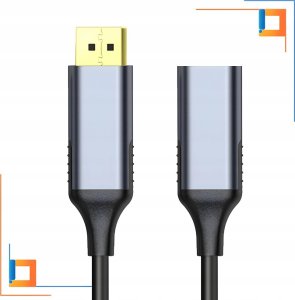 Adapter AV Co2 CO2 ADAPTER DISPLAYPORT DO HDMI 2.1 KABEL DP - HDMI FHD 240HZ 8K 60HZ HDR 9