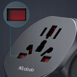 Mcdodo Uniwersalny adapter podróżny przejściówka UK DO EU US UK AU CN 2500W 6