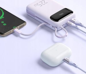 Powerbank Mcdodo MCDODO POWERBANK 10000MAH Z WYŚWIETLACZEM 3X USB USB-C 22,5W + KABEL USB-C 5