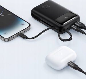 Powerbank Mcdodo POWERBANK 20000MAH Z WYŚWIETLACZEM USB USB-C 22,5W + KABEL LIGHTNING 3