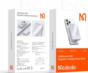 Powerbank Mcdodo MCDODO POWERBANK INDUKCYJNY DO MAGSAFE 12 13 14 15 MINI BEZPRZEWODOWY 10000 14