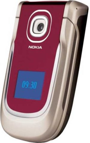 Telefon komórkowy Nokia 2760 Velvet czerwony 1