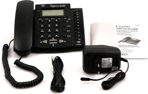 Telefon stacjonarny ANALOGOWY APARAT SZYFRUJĄCY CYGNUS złoty 3