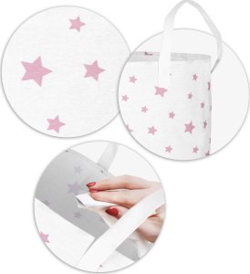 Triton Kosz na zabawki Nukido - biały w gwiazdki 3