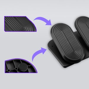 Spacetronik Podnóżek do stóp SPE-M08B ala mini steper podstawka pod biurko z funkcją fitness 3