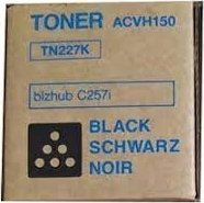 Toner Konica Minolta Konica Minolta oryginalny toner TN227K, black, 24000s, ACVH150, Konica Minolta Bizhub C257i, O 1