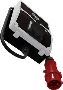 Doktorvolt Komplet WALLBOX Mobilna stacja ładowania, kabel 5 m typ 2, 11 kW Doktorvolt 1390 3