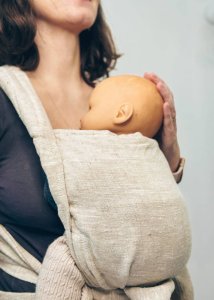 Kavka Nosidełko Kavka Handy: Rome Linen 2024 Regulowane 3