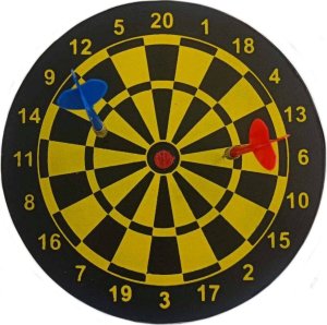 Madej DART TARCZA GRA W RZUTKI ZRĘCZNOŚCIOWA DWUSTRONNA 2