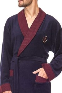 L&L Szlafrok męski  9101 BJ M 2