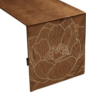 Eurofirany OBRUS BLINK 13 35 X 180 CM BRĄZOWY 4