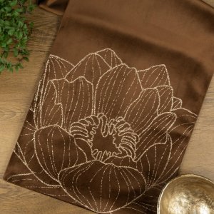 Eurofirany OBRUS BLINK 13 35 X 180 CM BRĄZOWY 8