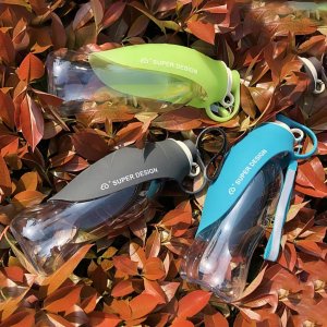 Irodori Vet Przenośna butelka na wodę dla zwierząt liść 580ml Irodori Vet 7