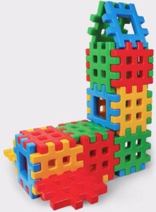 Marioinex Klocki Maxi Waffle w kartonie 24 el. 3